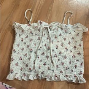 Size m floral tank top